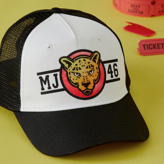 Cricut® Black/White Trucker Hat Blank